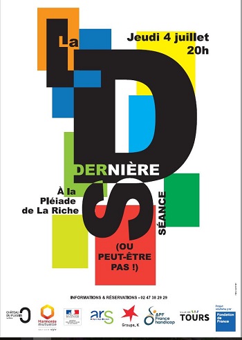 Affiche de la dernière séance des ateliers de création artistique